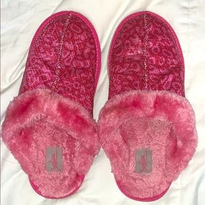 Pink slippers